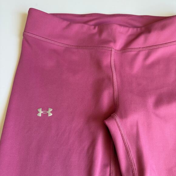 Under Armour Youth Pink Leggings Large - Picture 4 of 8